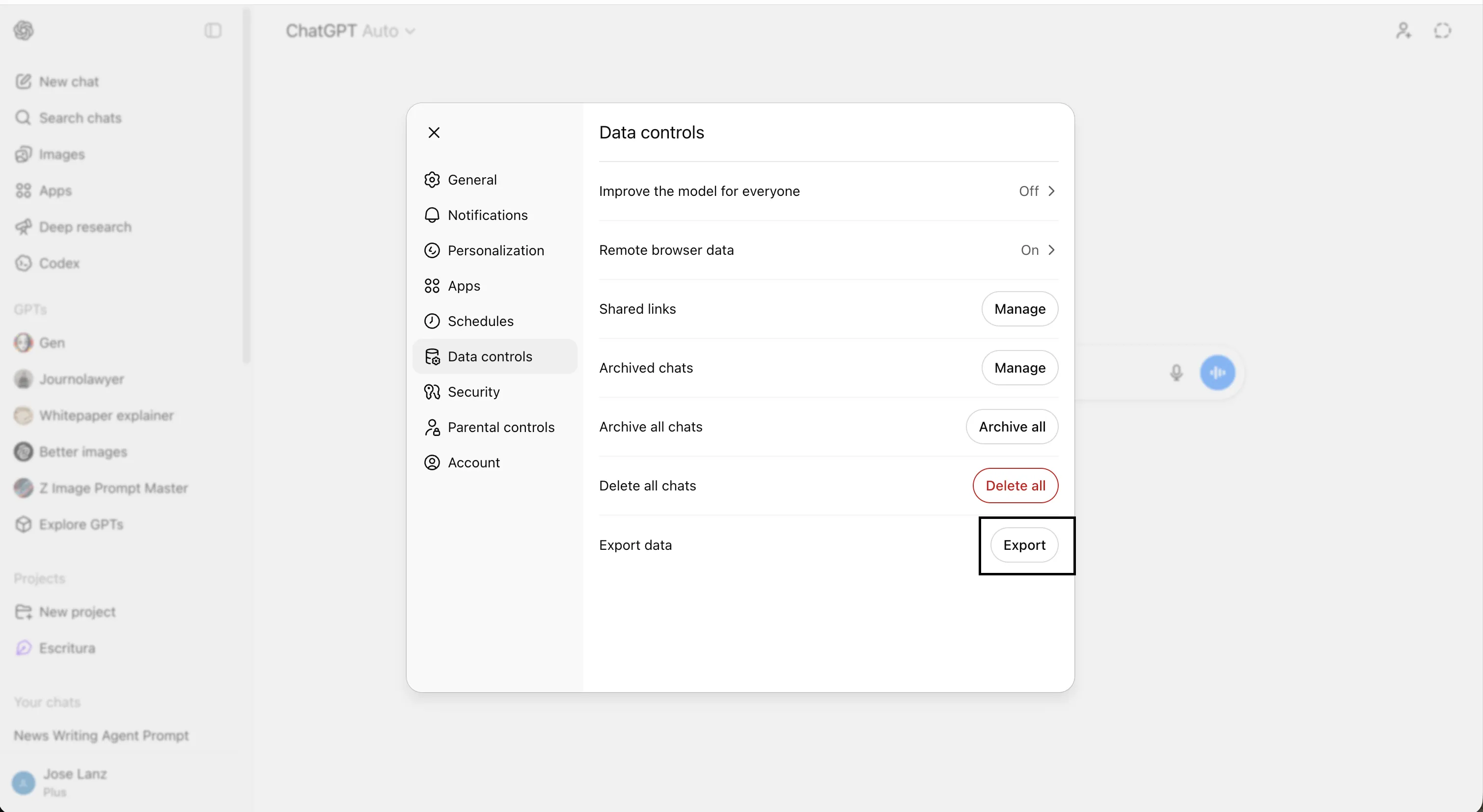 Забирайте свої дані з ChatGPT: дійте, перш ніж видалити акаунт 15