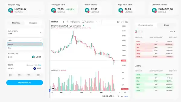 SkyCapital: прозорий криптообмін через СБП – Bits Media 10