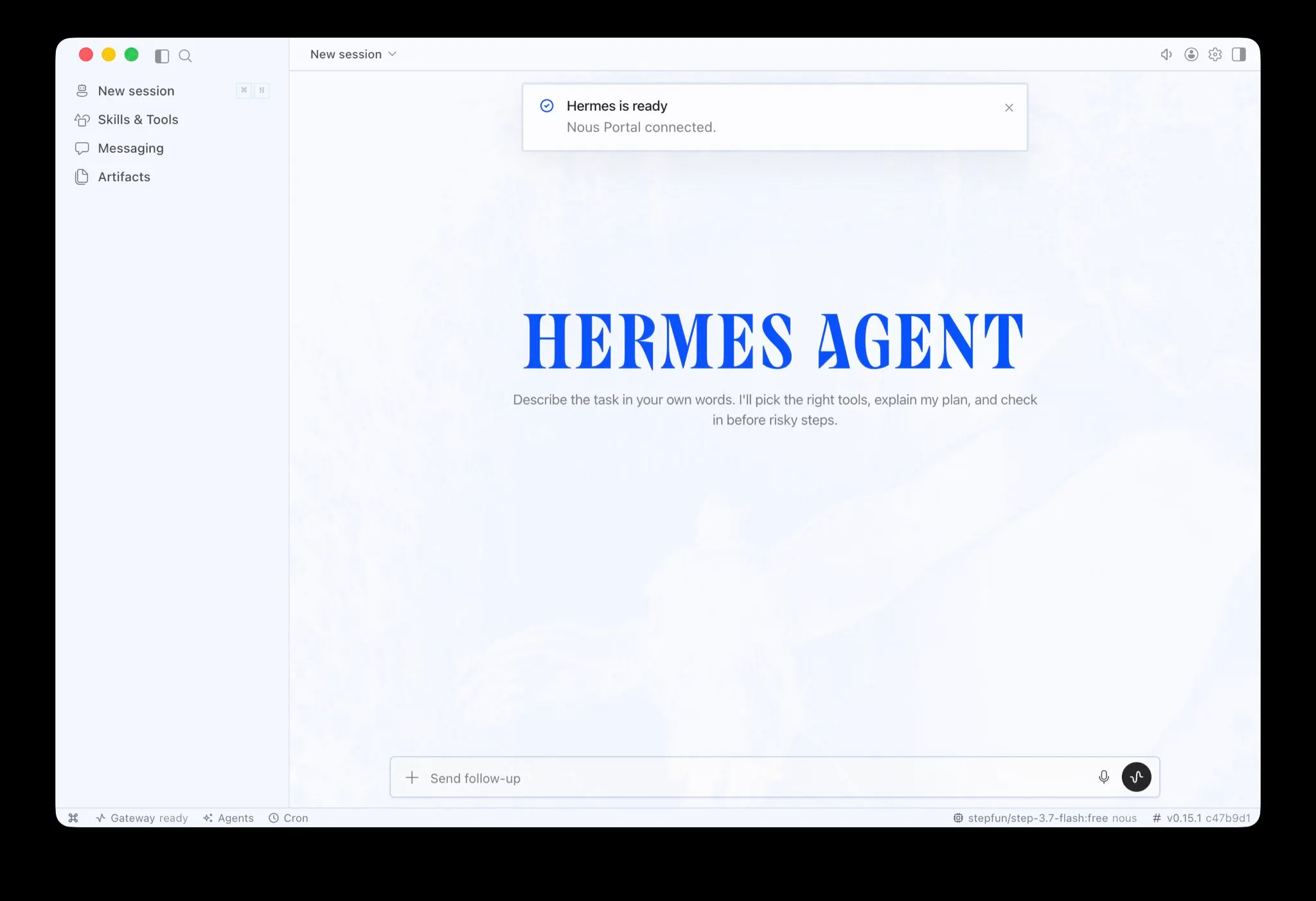 Hermes прощається з AI-терміналами: представлено офіційний десктопний додаток 6