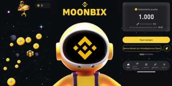 Тапалка Moonbix от Binance проведет аирдроп DOGS и NOT