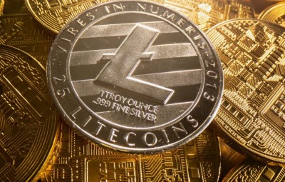 Litecoin вырос на 10,64% | Для продолжения бычьего тренда Litecoin должен преодолеть верхнюю линию сопротивления тренда и уровень Фибоначчи 38,20% на уровне $72,26.